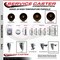 Service Caster 6 Inch High Temp Phenolic 34 Inch Stem Caster Set with Total Lock Brake SCC-TSTTL20S615-PHSHT-34212-4 - alternate 4